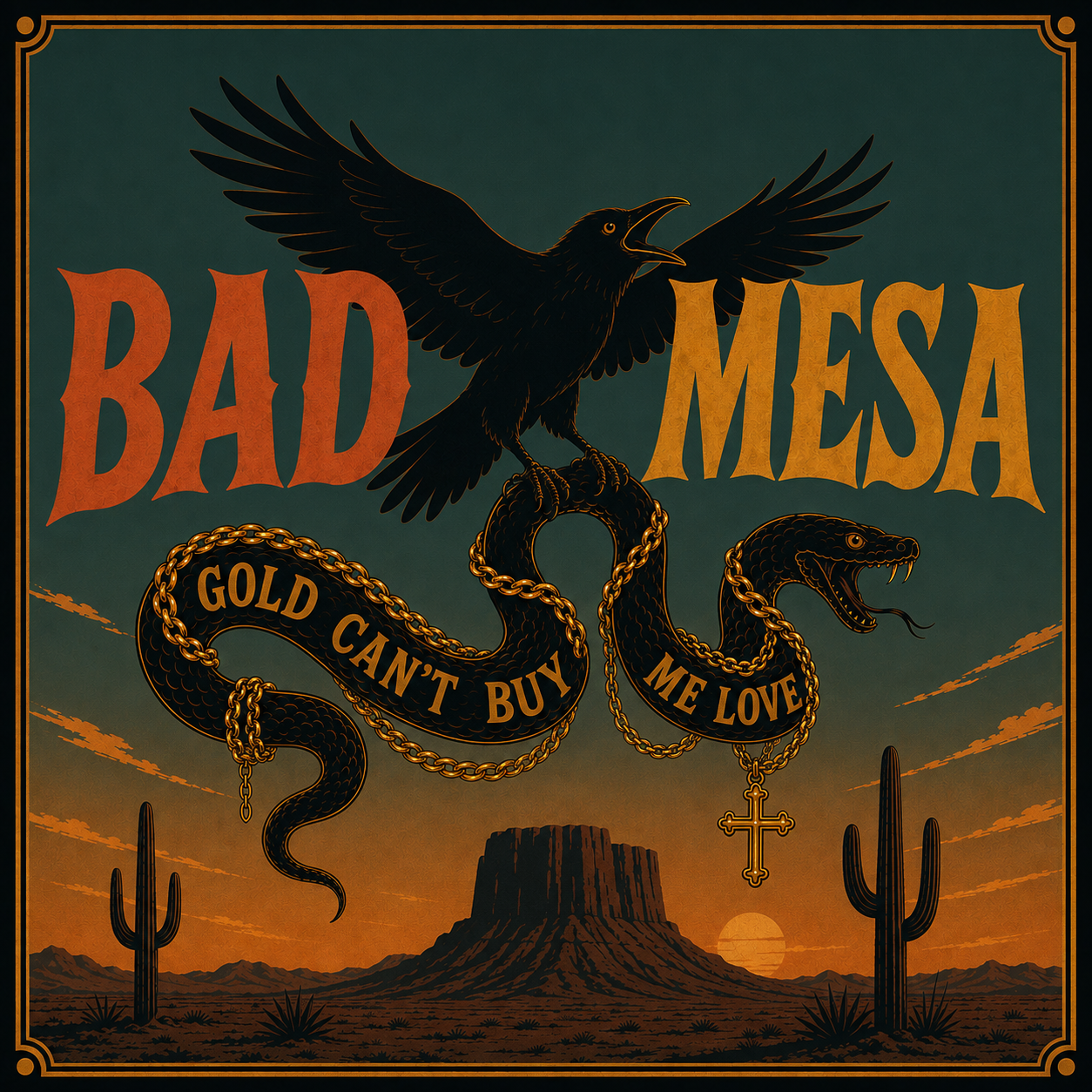 Bad Mesa Gold Can't Buy Me Love EP cover